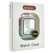 Накладка із захисним склом та стразами APPLE WATCH ЗОЛОТО