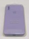 Чохол Silicone Case Copy Apple iPhone X / Xs Square Lilak 15