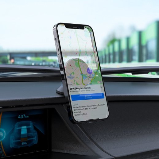 Автомобільний тримач HOCO CA79 магнітний, чорний