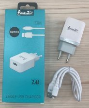 Мережевий Зарядний Пристрій Avantis A909 1USB Lightning