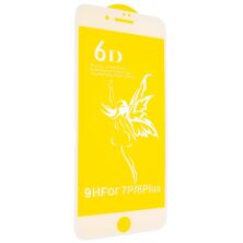 Захисне скло 6D PREMIUM APPLE IPHONE 7 PLUS | 8 PLUS WHITE