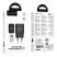 Зарядное устройство HOCO N76 PD Type-C 25W + кабель TYPE-C - TYPE-C, чёрный