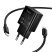 Зарядное устройство HOCO N76 PD Type-C 25W + кабель TYPE-C - TYPE-C, чёрный