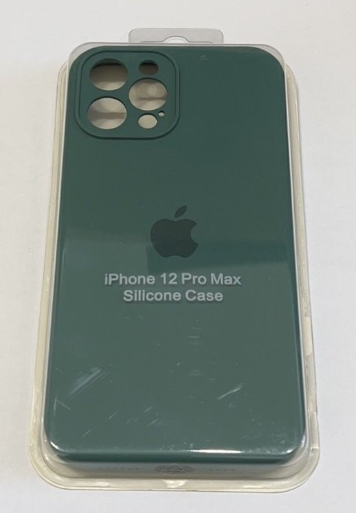 Чохол Silicone Case Copy Apple iPhone 12 Pro Max Square Green, 08