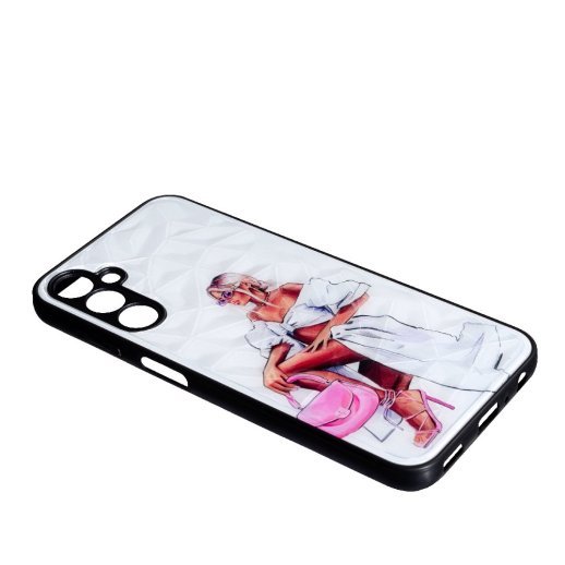 Чохол Prisma Ladies New для Samsung A34 Pink Bag