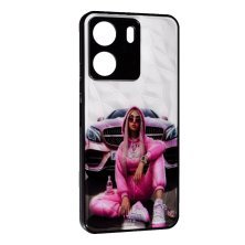 Чохол Prisma Ladies New для Xiaomi Redmi 13C/Poco C65 Pink Car