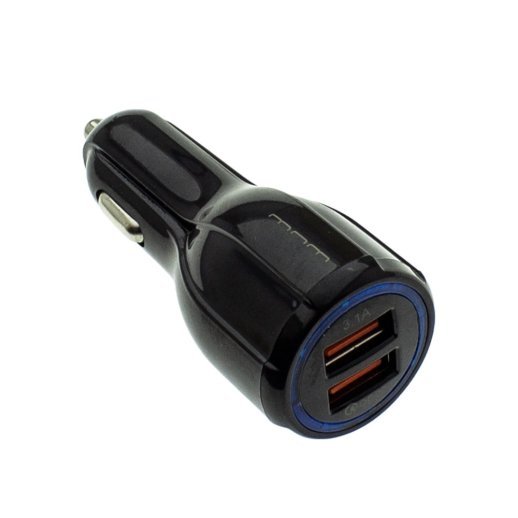 Автомобільний зарядний пристрій WUW C100 2 USB 2.1A QC 3.0 QUICK CHARGING (36)