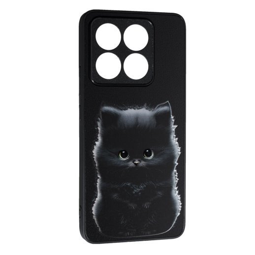 Накладка Fashion Mix для Xiaomi 14T Pro Black Cat