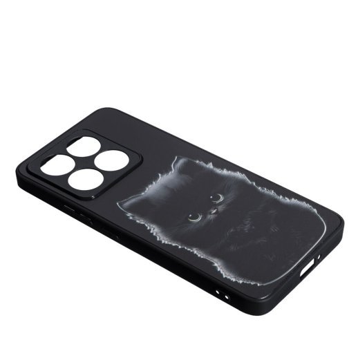 Накладка Fashion Mix для Xiaomi 14T Pro Black Cat