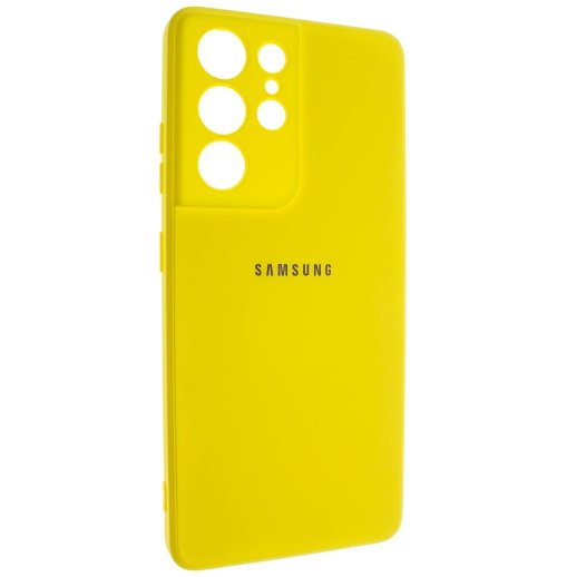 Задня накладка CAMERA FULL Silicone Case SAMSUNG G998 Galaxy S21 ULTRA 2021