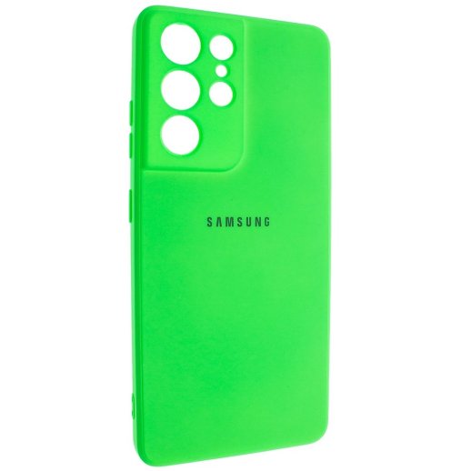 Задня накладка CAMERA FULL Silicone Case SAMSUNG G998 Galaxy S21 ULTRA 2021