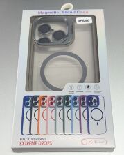 Чехол Magnetic Stand and Magsafe Apple Iphone 16 ProMax Grey