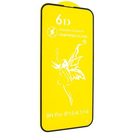 Захисне скло 6D PREMIUM APPLE iPhone 16E / 14 / 13 / 13 PRO 6.1"