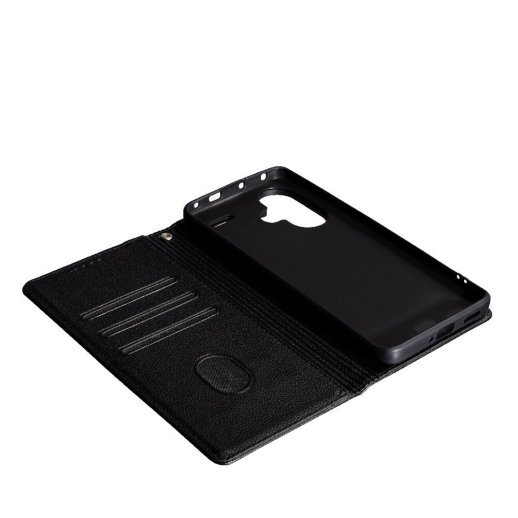 Книга Deluxe для Xiaomi Redmi Note 13 Pro Plus (5G) Black