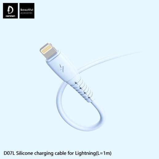 Кабель USB Denmen D07L USB - Lightning (2.4A)