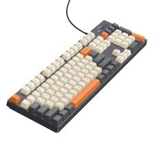 Клавіатура HOCO GM61 дротова USB для ПК та ноутбука, сіра