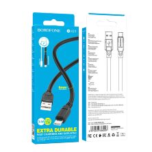 USB кабель BOROFONE BX81 Goodway charging data USB - Type-C 6ММ