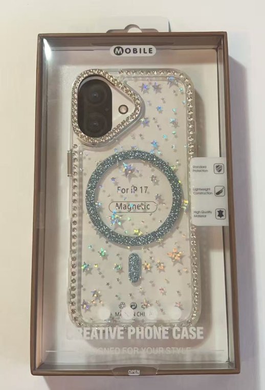 Case Stones and Stars MagSafe Apple for Iphone 17