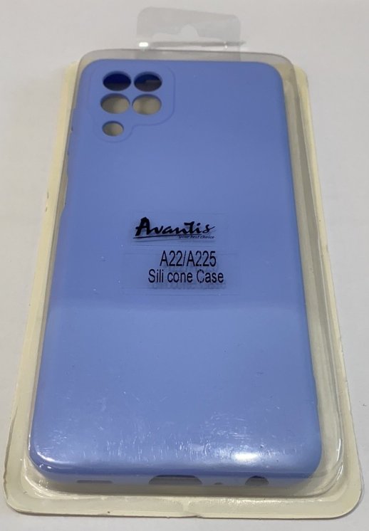 Avantis Full Silicone Case Samsung A22/A225/M32/M325  Black