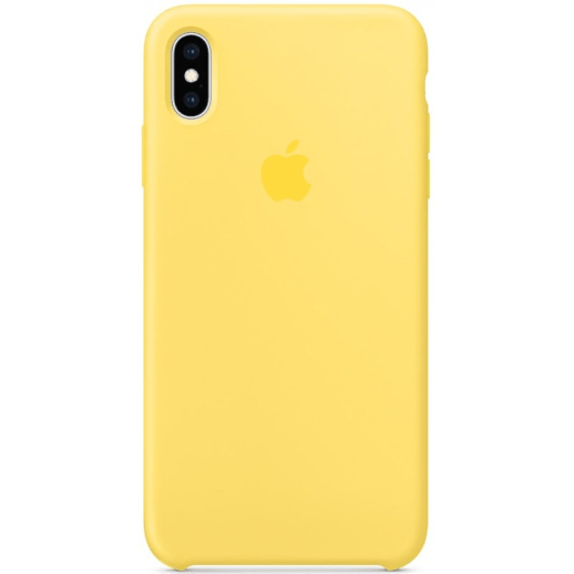Чохол Silicone Case Original Apple iPhone Xs Max Canary Yellow