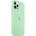 Silicone Case Original With MagSafe and Splash Screen Apple iPhone 12 / 12 Pro Pistachio
