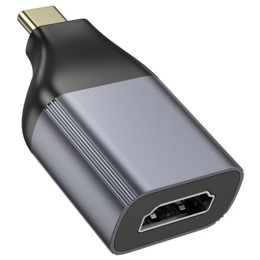 Перехідник HOCO UA33 Type-C - HDMI, сірий