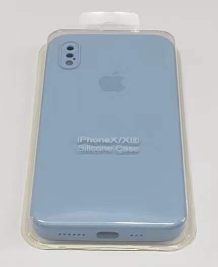 Чохол Silicone Case Copy Apple iPhone X / Xs Square Marsala 23