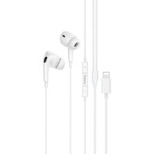 Дротові навушники HOCO M111 PRO Primero Lightning, білий