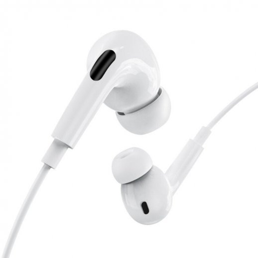 Дротові навушники HOCO M111 PRO Primero Lightning, білий