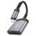 OTG Card Reader HOCO UA25 2в1 Lightning (папа) - картрідер SD/TF card (мама) 19см, сірий