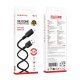 USB кабель BOROFONE BX113 USB - Lightning SILICONE 2.4A  2 метри, чорний
