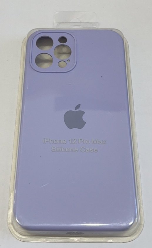Чохол Silicone Case Copy Apple iPhone 12 Pro Max Square Light Lilac, 15
