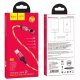 USB кабель HOCO U90 магнiтний USB - Lightning 1M, червоний