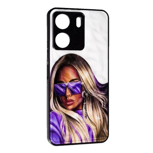 Чохол Prisma Ladies New для Xiaomi Redmi 13C/Poco C65 Purple glasses