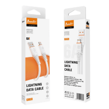 USB Cable Avantis A126 Fast Charging 6A Lightning White