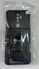 Armor Case With Curtain for Oppo A5 2020 / A9 2020 Black