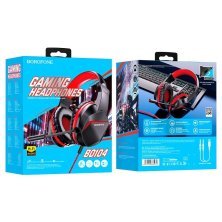 Дротова комп'ютерна гарнiтура BOROFONE BO104 gaming headphones