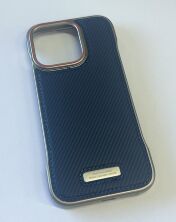 Чехол Practical More Carbon  Apple iPhone 16 Pro Blue