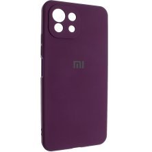 Задня накладка CAMERA FULL Silicone Case XIAOMI MI 11 LITE 2021