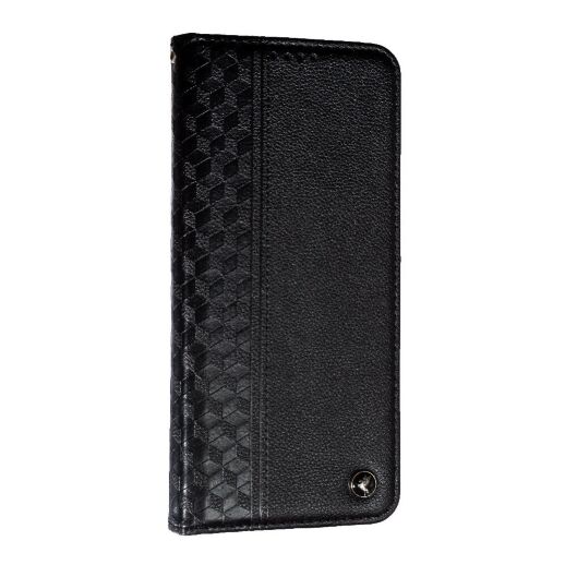 Книга Deluxe для Xiaomi Redmi Note 14 Pro Plus (5G) Black