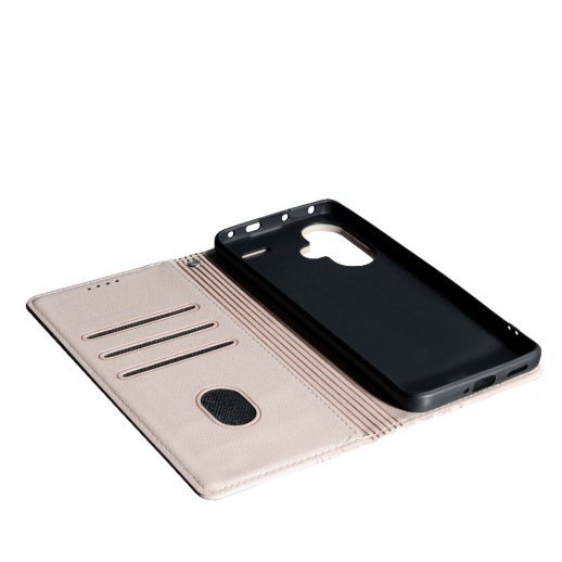 Книга Deluxe для Xiaomi Redmi Note 13 Pro Plus (5G) Pink Sand