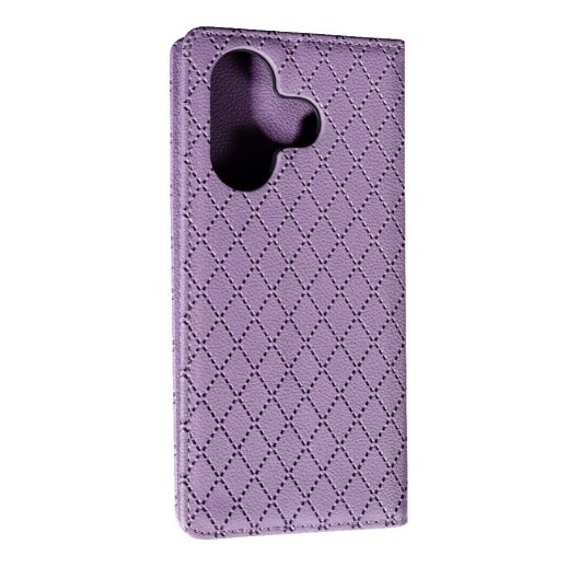 Книга Deluxe для Xiaomi Redmi 13/Poco M6 Purple