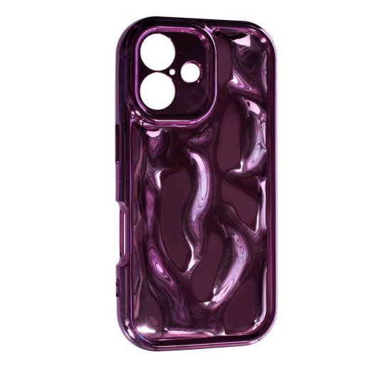 Накладка Aluminium Case для Apple iPhone 16 Violet