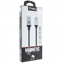 Кабель USB INKAX CK-50 магніт LIGHTNING 1 метр