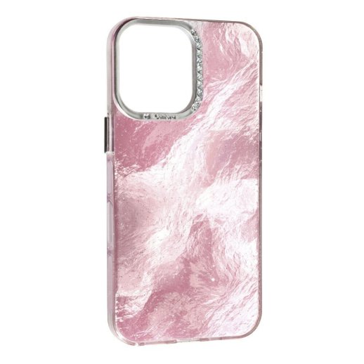 Накладка Marble Style для Apple iPhone 16 Pro Max Pink