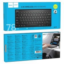 Клавіатура HOCO GM70 Dragon бездротова 2.4G з USB-ресивером для ПК та ноутбука, чорна