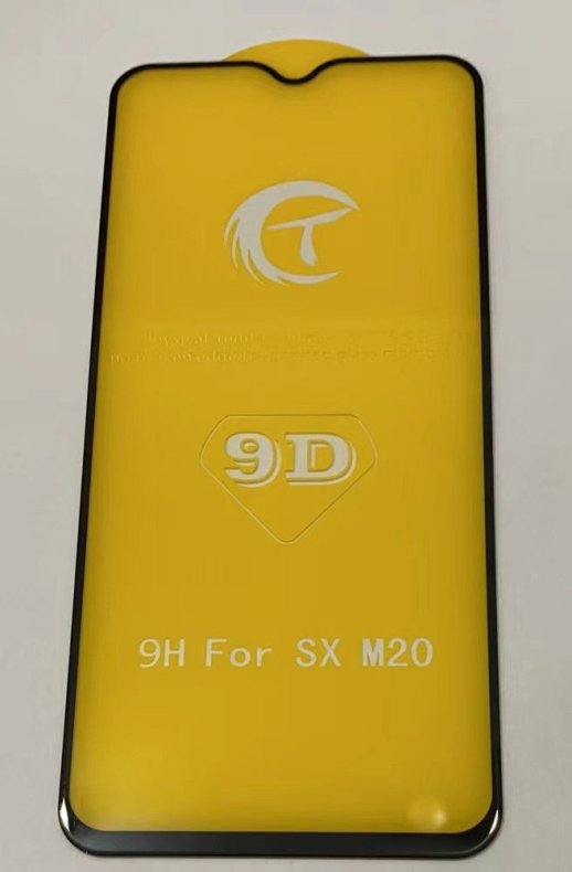 Захисне скло 9D Samsung M20 Black