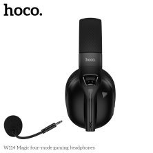 Бездротові навушники ігрові HOCO W114 Magic four-mode, чорний
