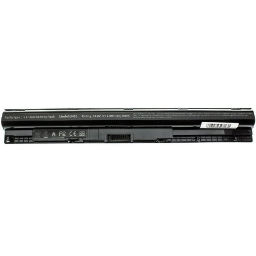 Акумуляторна батарея до ноутбука Dell GXVJ3 Inspiron 3451 14.8V Black 2600mAh