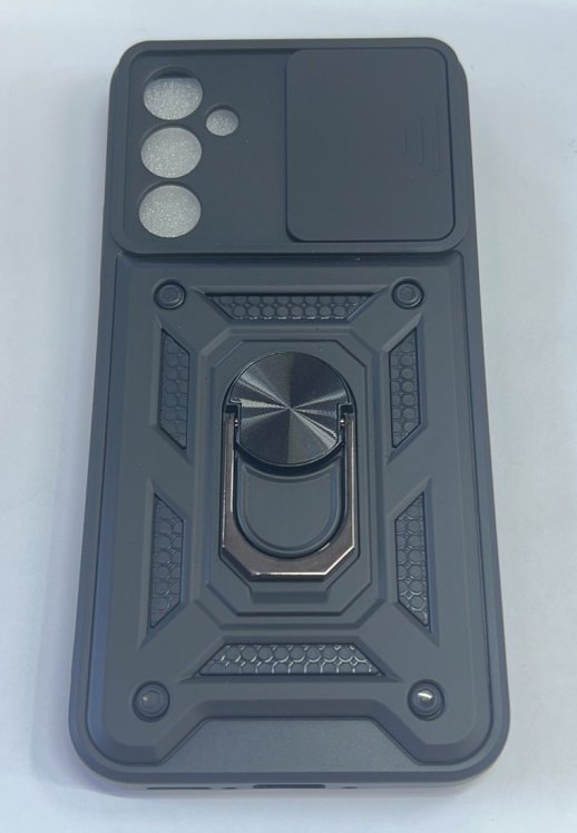 Armor Case With Curtain for Samsung A34 Dark Blue